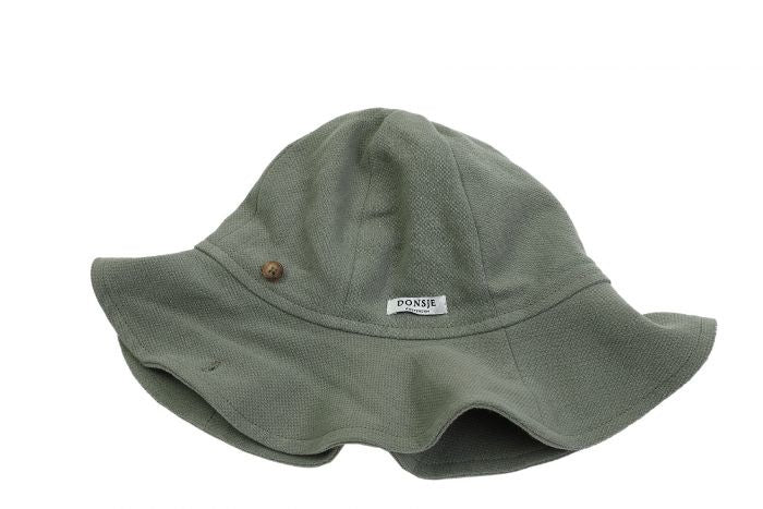 ⋙ Sonnenhut "Bonn Hat" in sea moss von Donsje ♡ - Pilzessin.at - zauberhafte Kinderdinge