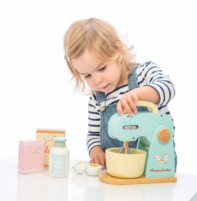 Spielküche Mixer Set Honeybake aus Holz von Le Toy Van - Pilzessin.at - zauberhafte Kinderdinge