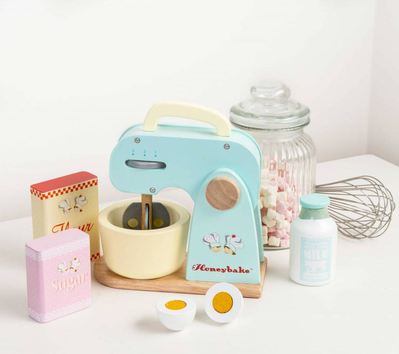 Spielküche Mixer Set Honeybake aus Holz von Le Toy Van - Pilzessin.at - zauberhafte Kinderdinge