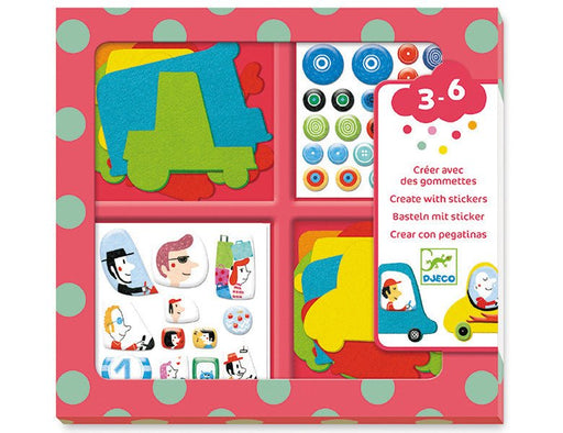 Stickerbilder Ich mag Autos von Djeco - Pilzessin.at - zauberhafte Kinderdinge