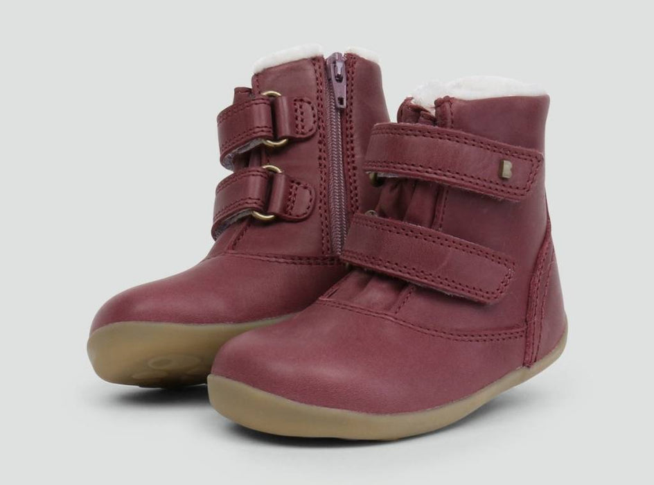 SU Aspen Winter Boot Plum von Bobux bei Pilzessin - Pilzessin.at - zauberhafte Kinderdinge