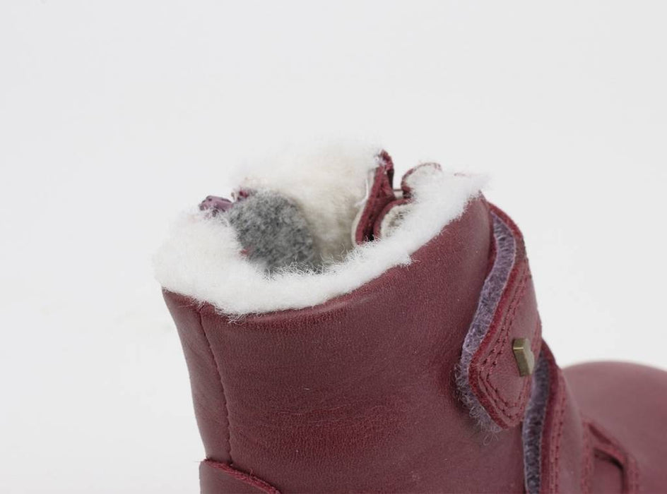 SU Aspen Winter Boot Plum von Bobux bei Pilzessin - Pilzessin.at - zauberhafte Kinderdinge