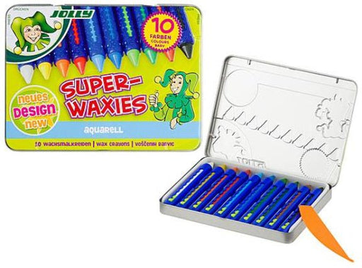 Superwaxies Aquarell Wachsmalkreiden 10 Stück von Jolly - Pilzessin.at - zauberhafte Kinderdinge