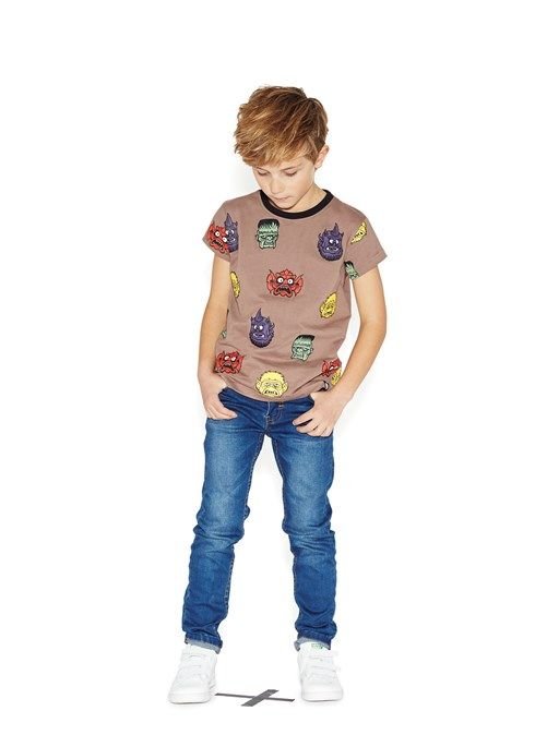 T-Shirt Rexo mit Monsterprint - Pilzessin.at - zauberhafte Kinderdinge