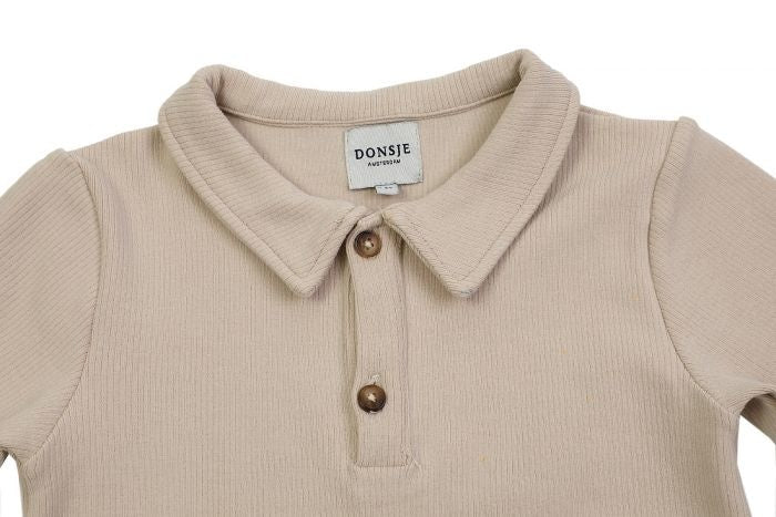 ⋙ T-Shirt "Sander" in macaroon von Donsje ♡ - Pilzessin.at - zauberhafte Kinderdinge