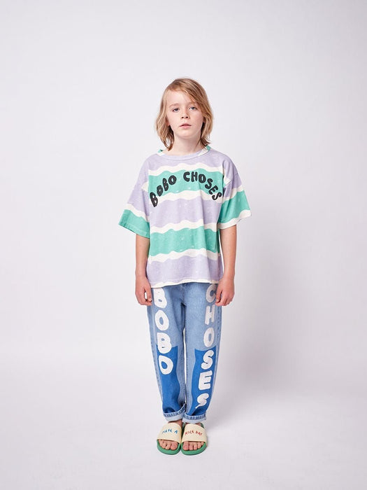 ⋙ T-Shirt | Waves all over von Bobo Choses ♡ - Pilzessin.at - zauberhafte Kinderdinge