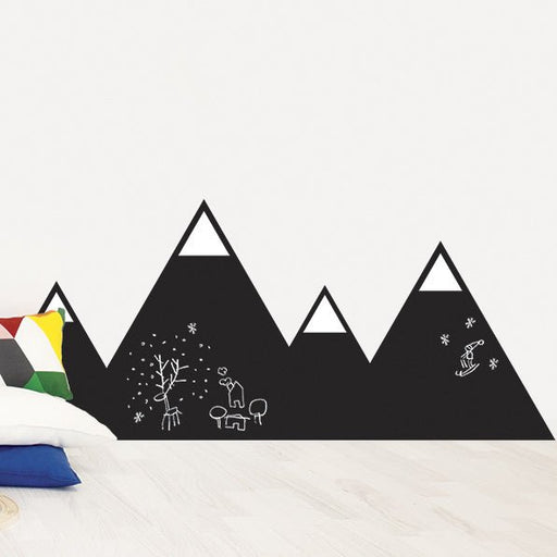 Tafel Wandsticker Berge zum Bemalen von Chispum - Pilzessin.at - zauberhafte Kinderdinge