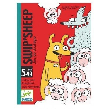 Taktik Kartenspiel Swip'Sheep von Djeco - Pilzessin.at - zauberhafte Kinderdinge