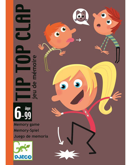 Tip Top Clap Gedächtnis Kartenspiel von Djeco - Pilzessin.at - zauberhafte Kinderdinge
