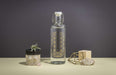 Trinkflasche aus Glas 1,0 l Flower of Life von Soulbottles - Pilzessin.at - zauberhafte Kinderdinge