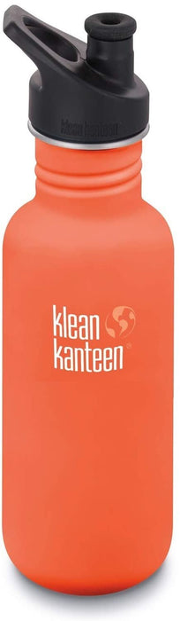 Trinkflasche in orange von Klean Kanteen ♥ - Pilzessin.at