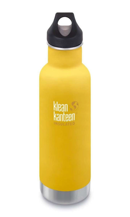 ⋙ Trinkflasche vakuumisoliert 592ml in senfgelb von Klean Kanteen ♥ - Pilzessin.at - zauberhafte Kinderdinge