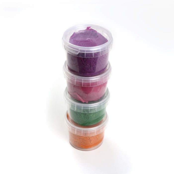 Set of 4 organic modeling clay from Neogrün