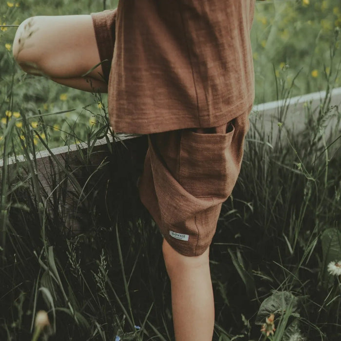 Waid Shorts in Coconut Brown - Pilzessin.at - zauberhafte Kinderdinge