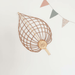 ⋙Wanddekoration Wicker Leaf Walnut von C O C O N E H ♥ - Pilzessin.at - zauberhafte Kinderdinge