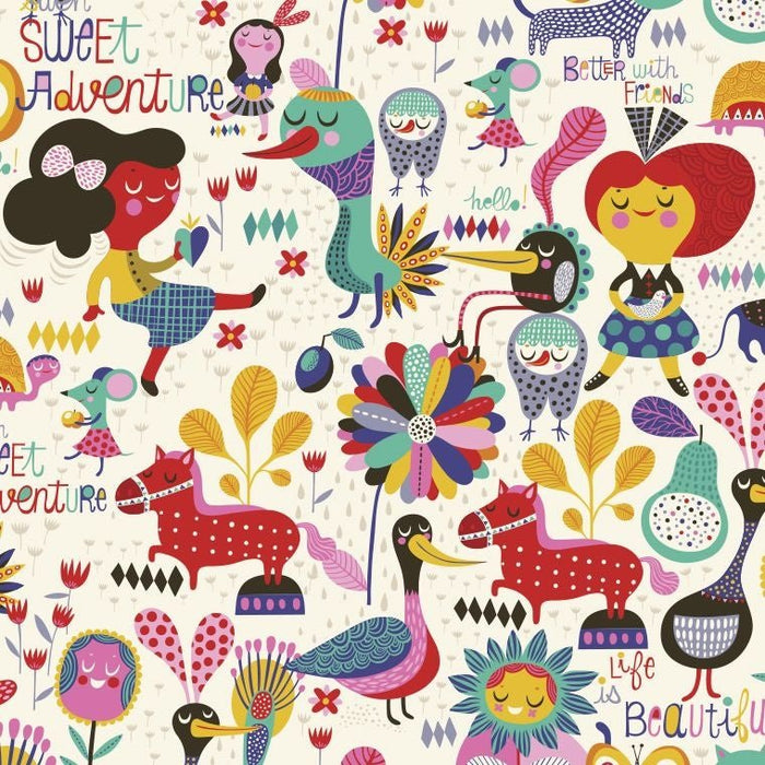 Wandsticker life sweet adventure | von Chispum - Pilzessin.at - zauberhafte Kinderdinge