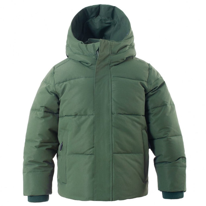 wasserdichte, gefütterte Winterjacke Dragon EYE in green forest von GOSOAKY ♥ - Pilzessin.at - zauberhafte Kinderdinge