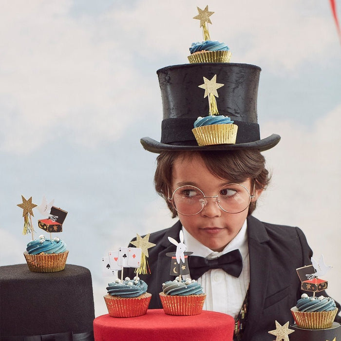 Zauberer Cupcake Kit von Meri Meri ♡ - Pilzessin.at