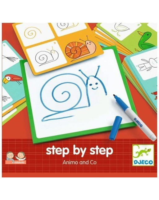 Zeichnen lernen mit Step By Step Tiere - Pilzessin.at - zauberhafte Kinderdinge